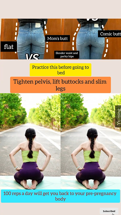 Bye-Bye Mom's Butt:Sculpt a Perkier, Slimmer Lower Body Overnight with This Simple
