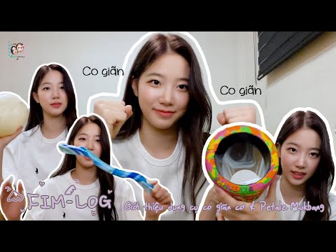 [FIM-LOG] KAZUHA VLOG | Giới thiệu các loại dụng cụ co giã cơ & Petalz Mukbang 🧘🏻‍♀️🌿🌸