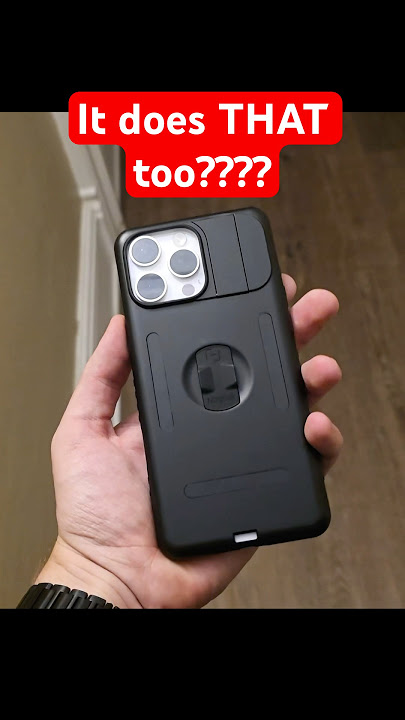 Most UNIQUE iPhone Case I’ve seen #magbak #tech #accessories #iphone16 #magnetic #case #apple