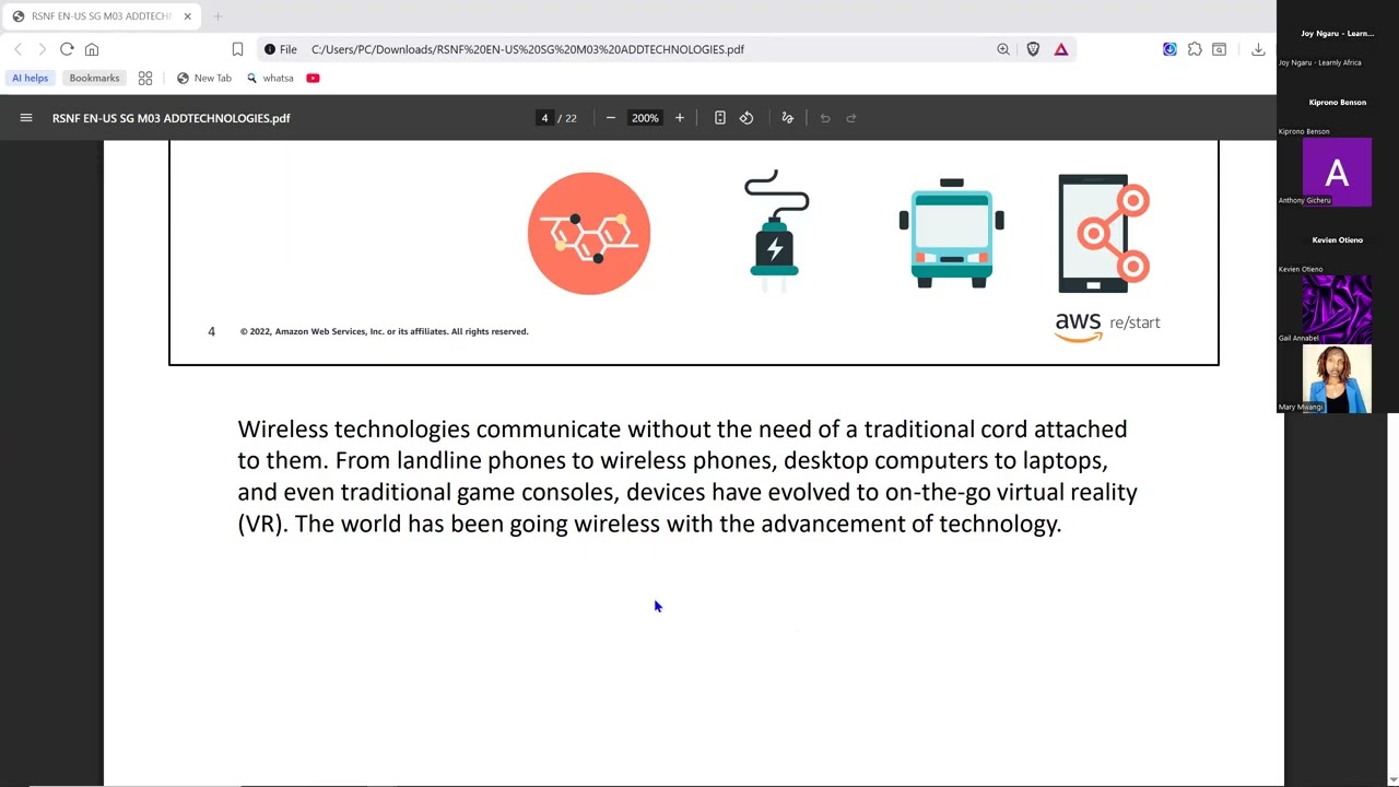19 Additional Networking Technologies