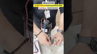 AC Mechanical Course | AC Compressor Ko Capacitor Se Kaise Wiring Kare | AC Repairing Course