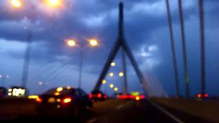 Zakim Bridge Boston | Lightning Bunker Hill