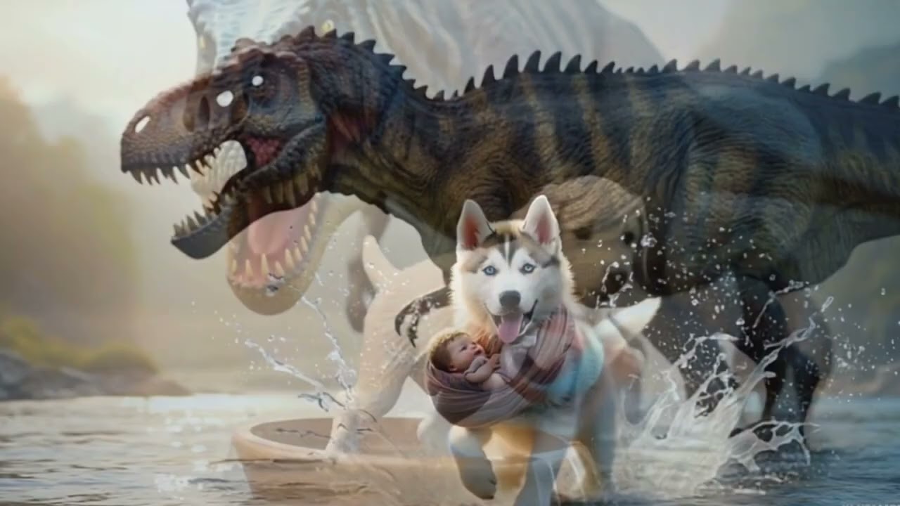 Divine Pups vs. Jurassic Terror!