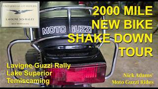 2000 Mile Shake Down Tour - Old bike, big country