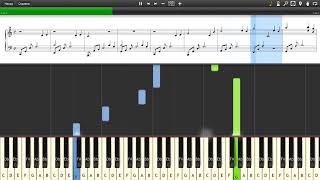 Paul August - Serenity - Piano tutorial and cover (Sheets + MIDI)
