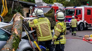 22.10.2022 - Landratsamt übt mit über 400 Einsatzkräften den Katastrophenfall im Oberen Murrtal