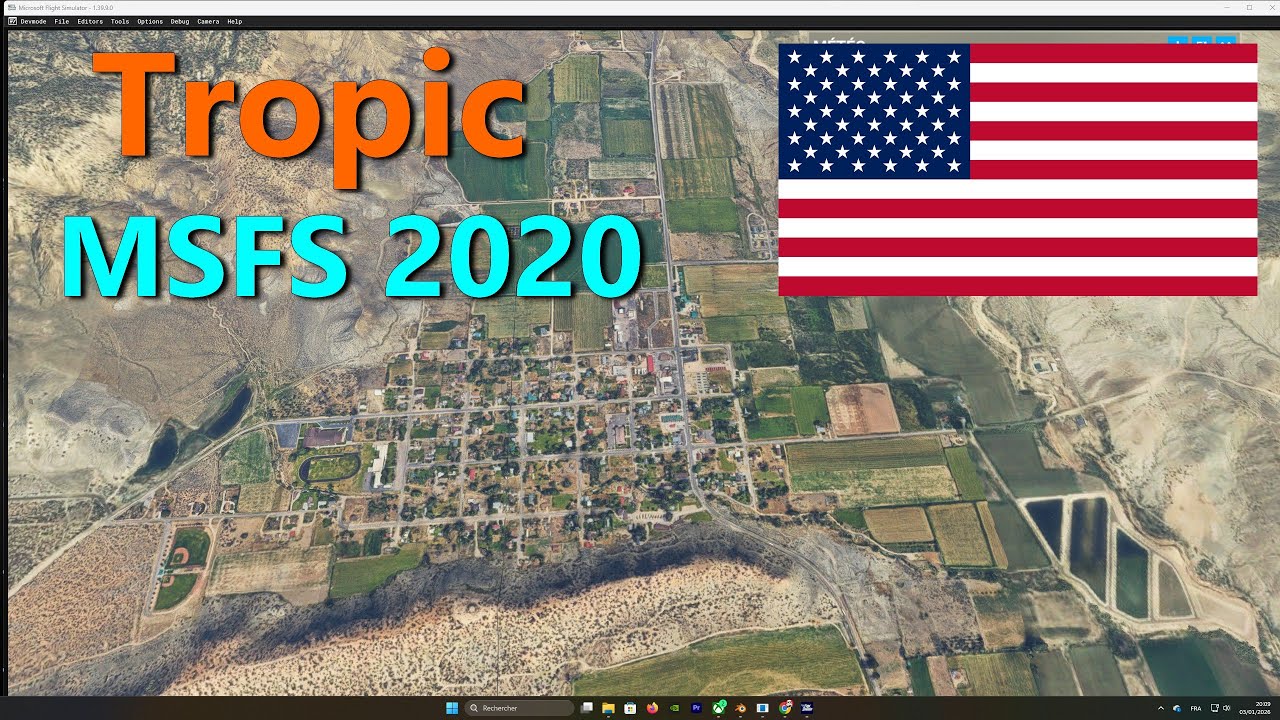 MSFS 20/24 | Senery Add-on | Tropic city HD Utah USA [Canyon WIP]