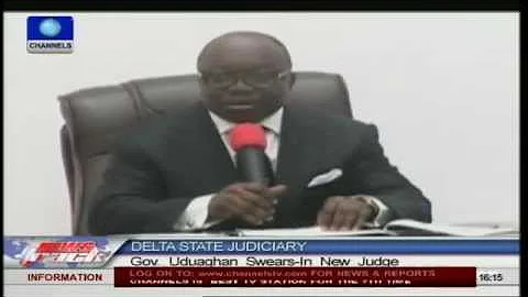 Uduaghan swears In appeal court judge, urges speedy dispensation of justice