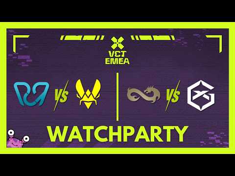 PCF vs VIT & EF vs GX | VCT EMEA Stage 2 Group Stage | !patreon