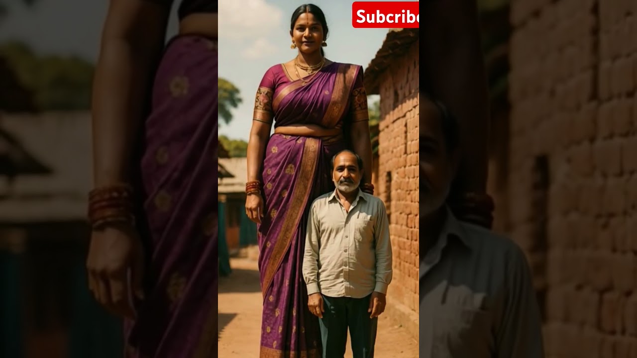 Grace & Contrast: Village Charm in Saree" 