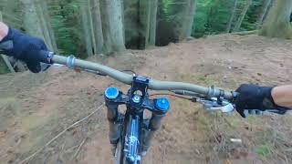 Perth Right Hand Deuchny Jump Line - Mountain Bike Trails Mountain Biking Scotland
