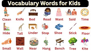 English Words | Daily Use English Words for Kids | Vocabulary Practice | Learn English for Kids screenshot 4