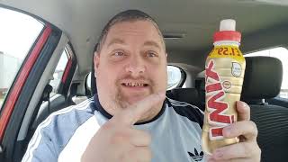 Trying Twix milkshake in a bottle.....INCREDIBLE! 