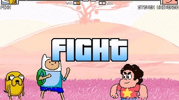 Finn the human vs. Steven Universe