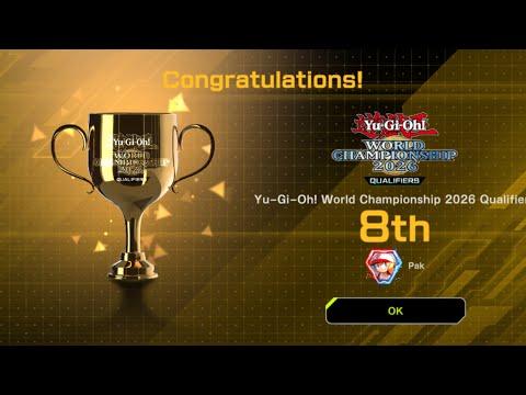 QUALIFYING FOR THE YUGIOH WORLD CHAMPIONSHIP IN JAPAN! 