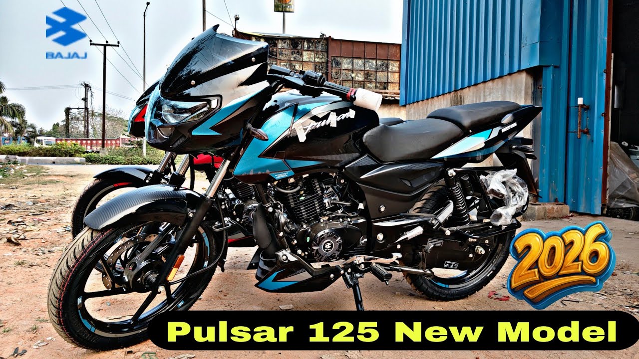Pulsar 125New 2026 Model - Bluetooth connectivity, New LED Lighting Set-up✅