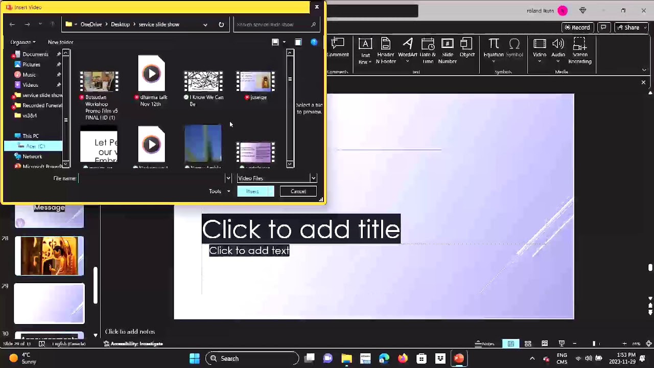 November Shotsuki service