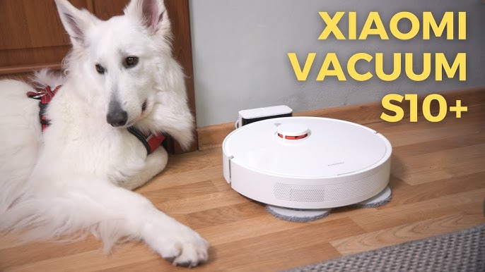 Robot aspirador Xiaomi Robot Vacuum X10 + 110 V, color blanco