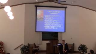 Creation vs. Evolution Seminar by Brad Harrub - Part 4 of 7 (71-72)