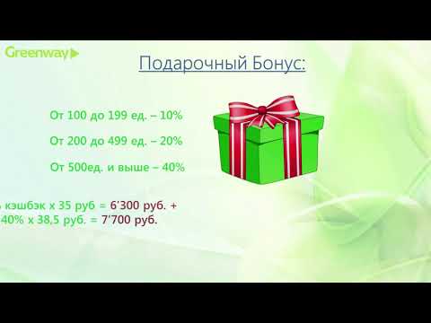 Маркетинг План Гринвей