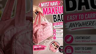 Best mekup carry bag 🌸#viral #MakeupBag #BeautyFinds #TravelEssentials #shorts  #ViralReels