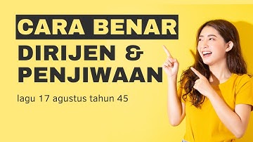Tutorial lagu wajib Agustus #dirigen #laguwajib #laguperjuangan