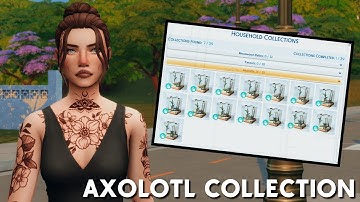 Trying to Complete the Axolotl Collection // The Sims 4 Lovestruck