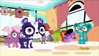 Littlest Pet Shop - Cardboard Paintings Minka Made Of The Pets.