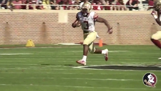 Cam Akers Incredible Debut for FSU! Over 100 Yards!