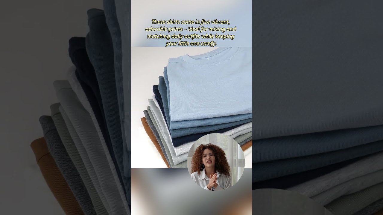 HonestBaby Multipack Short Sleeve T-Shirt Tee 100% Organic Cotton Infant Baby, Toddler