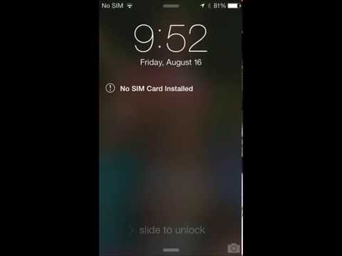 Videó: Hogyan lehet kijavítani a nem kiépített SIM-kártyát?