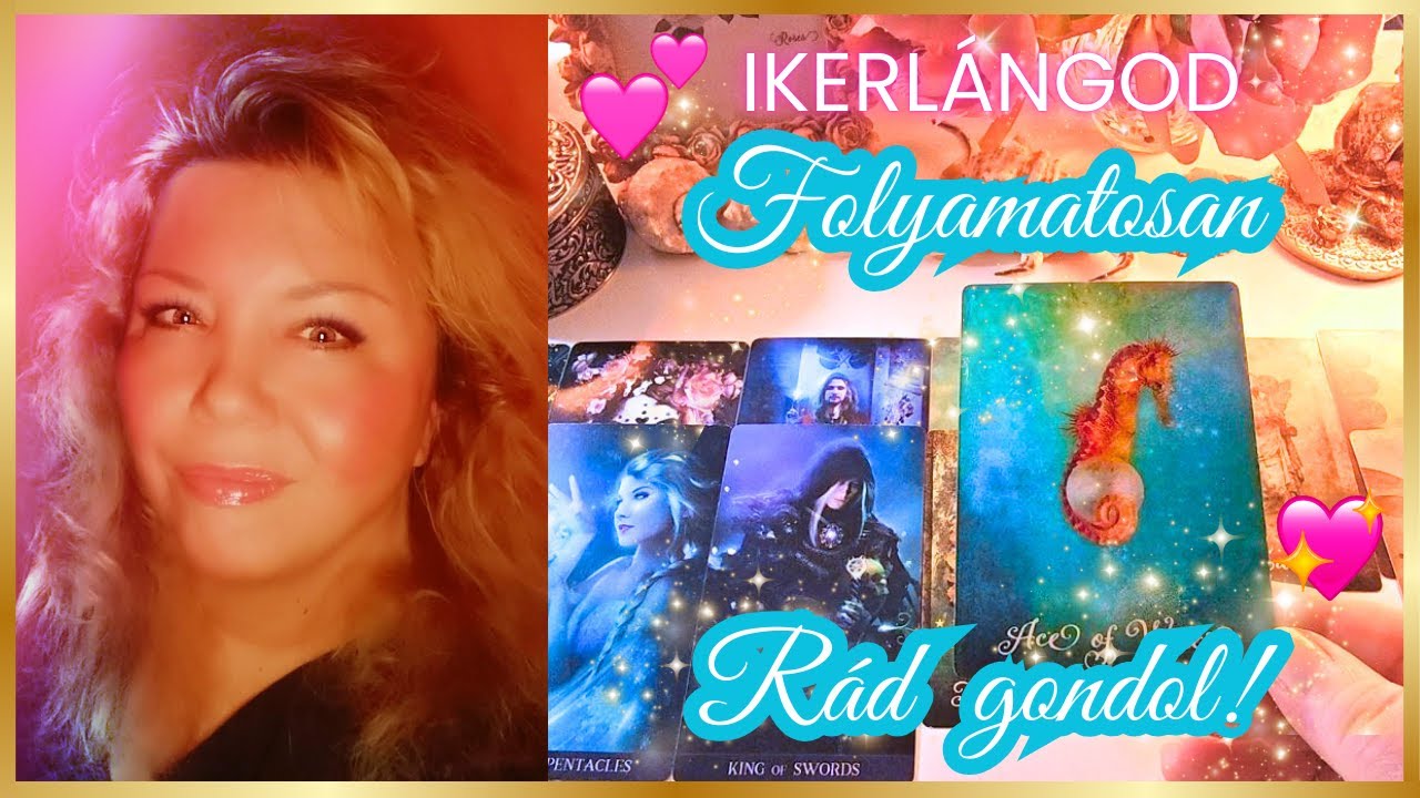 💖🥰 IKERLÁNGOD FOLYAMATOSAN RÁD GONDOL! VAJON LÉPNI FOG? 💞🔥 IKERLÁNG/LÉLEKTÁRS Szerelmi Tarot ❤