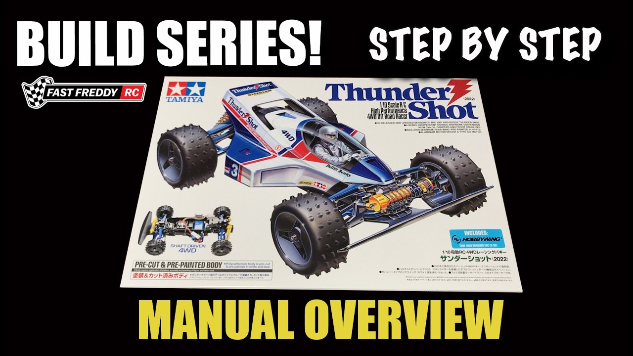 Tamiya ThunderShot (2022) - Manual Overview - YouTube