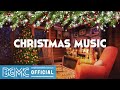 🎅🏻 CHRISTMAS MUSIC: Guitar Christmas Carol Instrumental with Fireplace - Top Songs Cover Playlist