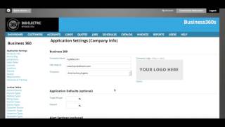 01 Getting Started - Application Settings - Company Info