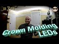 LEDs and Corner Molding make any room look amazing for $1/ft