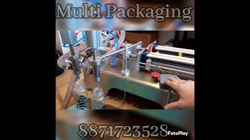 Double Nozzle Liquid Filling Machine