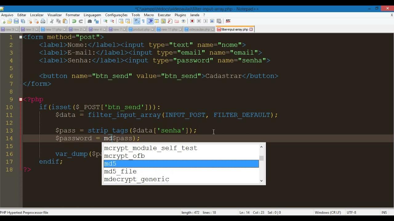 Trabalhando com Arrays de Dados no PHP - YouTube