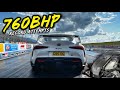 HITTING THE STRIP IN MY STAGE 3 760HP TOYOTA SUPRA.. HOW FAST?!