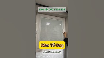 Rèm Tổ Ong  #rèmcửathuậnkhang #rèmtổong #NộiThấtHiệnĐại #rèmcửasổ #cáchnhiệt #xuhướng #thinhhanh
