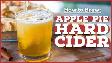 APPLE PIE HARD CIDER [How to Make Cider at Home] 🍎🥧