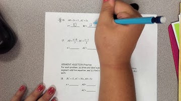Segment Addition and Midpoint