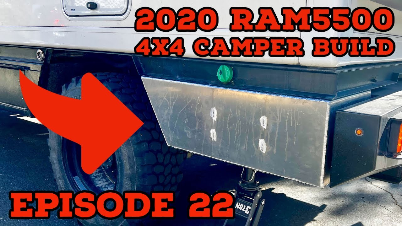 2020 Ram 5500 4x4 Off Grid Camper Build EPISODE #22 - YouTube