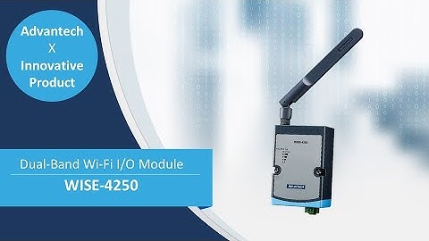 WISE-4250: Dual-Band Wi-Fi Wireless I/O Module, Advantech (EN)