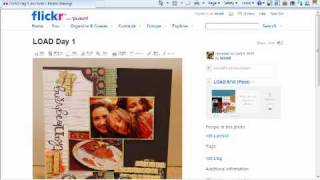 Flickr for Scrapbookers: Image Tips and Information LOAD