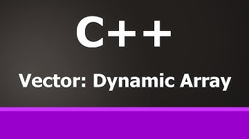 C++ Dynamic Arrays : STL Vectors Beginner Tutorial