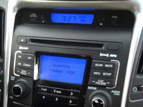 How To Setup Bluetooth on the New 2010/2011 Hyundai Sonata