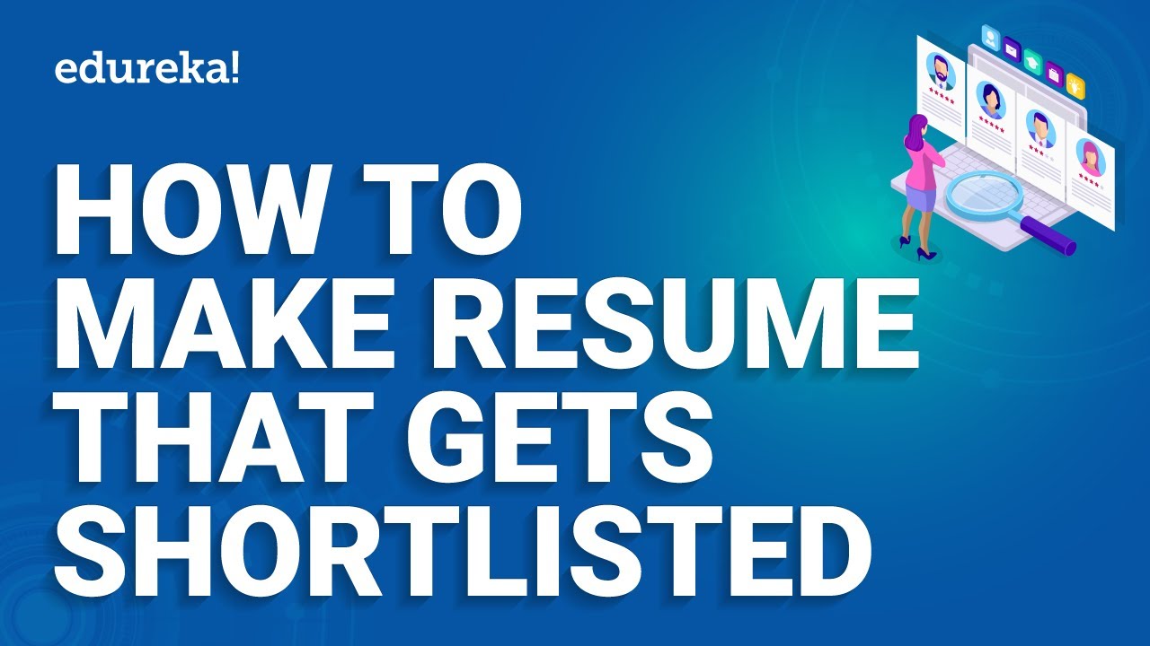 how to make my resume get shortlisted