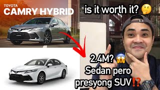 ISA SA PINAKAMAHAL NA SEDAN NG TOYOTA 😱 WORTH IT BA? TOYOTA CAMRY HYBRID 2024 REVIEW | Jaden Yael