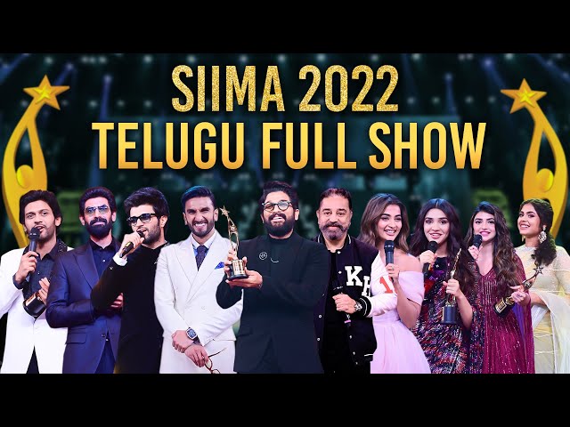SIIMA 2022 Telugu Main Show Full Event | Allu Arjun, Vijay Deverakonda, Rana Daggubati, Pooja Hegde class=